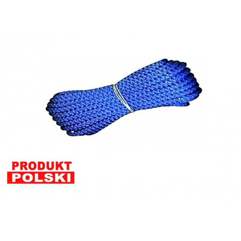 Polipropilēna aukla pīta  12 mm 20 m ( Polija )