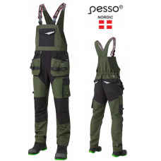 Darbo puskombinezons Pesso Titan Flexpro , zaļš ar melnu
