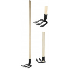 Grābeklis 3 zobu PRO 100 cm ar buka kātu