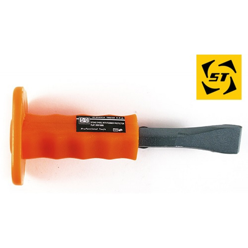 Kalts Strend Pro CC480, 350 mm, plakans, ar PVC rokturi un aizsargu