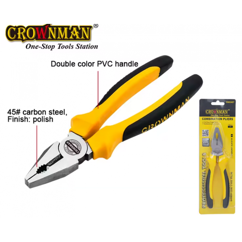 Plakanknaibles 200mm TUV/GS CROWNMAN