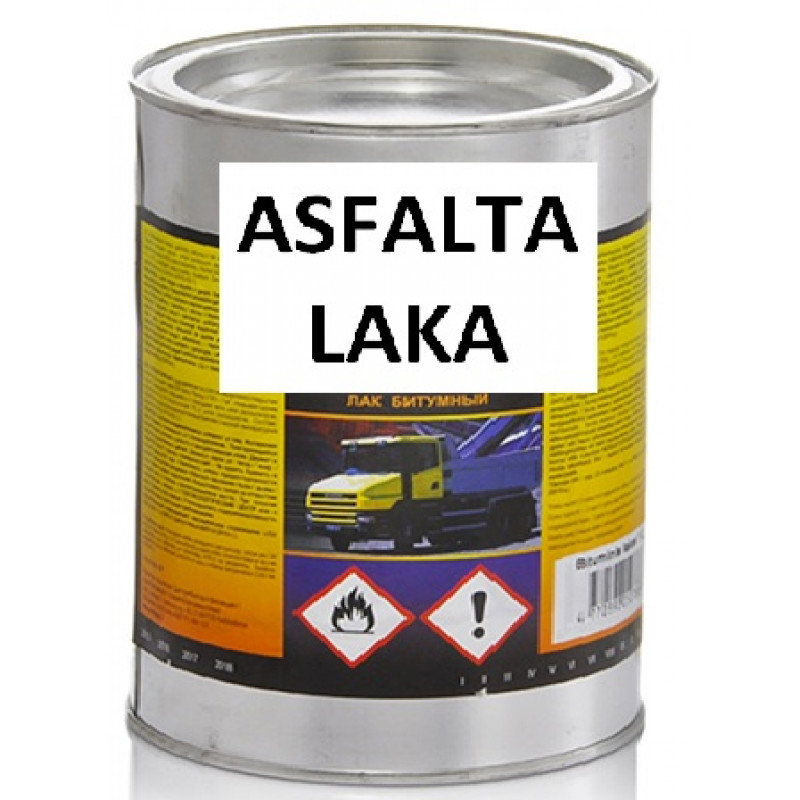 Asfalta laka 1 litrs