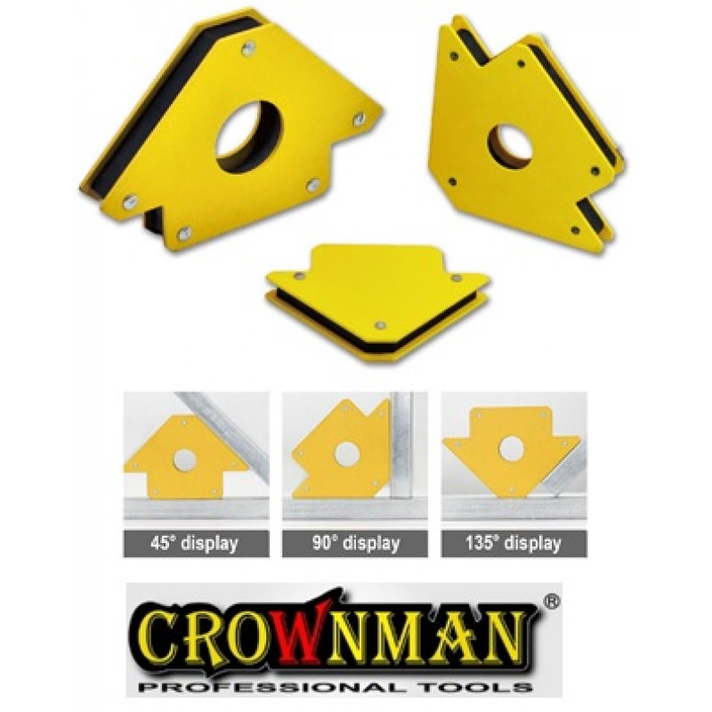 Metinātaju magnētisks leņķis 11 kg 340g CROWNMAN