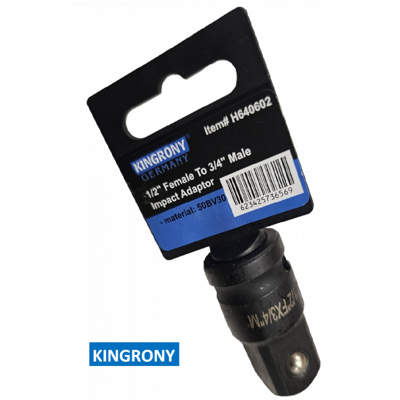 Trieciena adapteris 1/2" - 3/4"  KINGRONY
