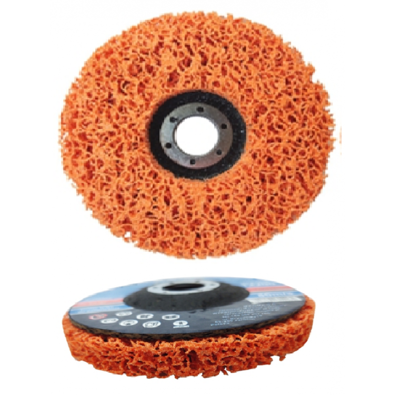 Abrazīvais disks clean & strip 125x22,2mm ORANGE