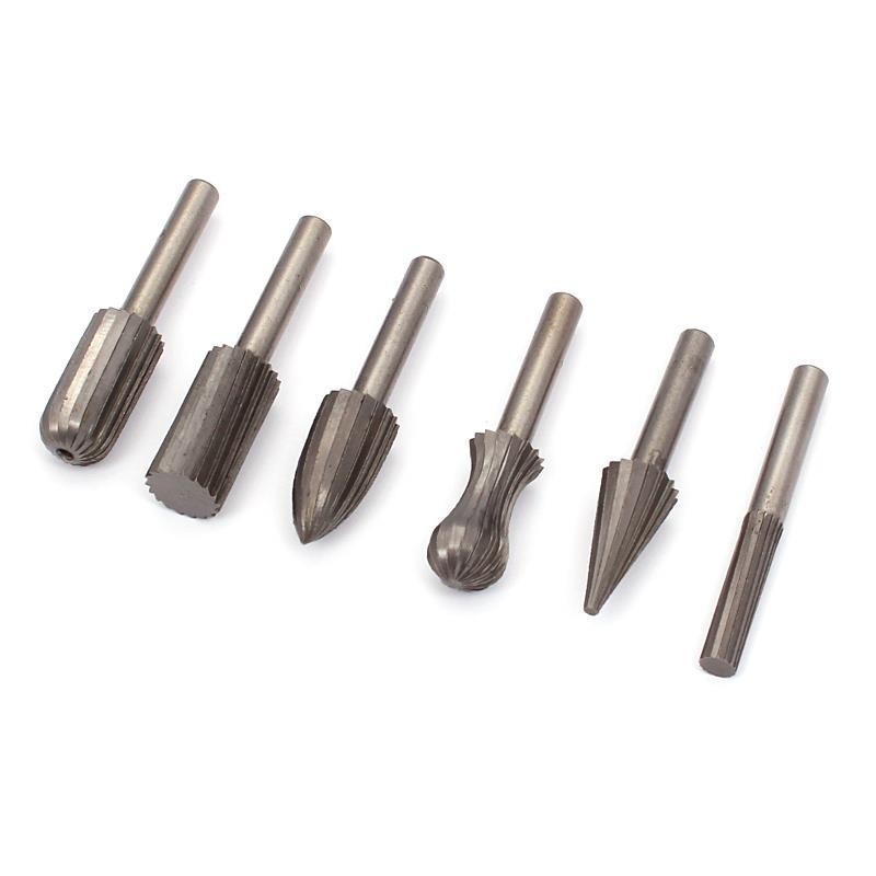 Grinding set 6 pcs HSS professional