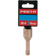 Dimanta kroņurbis 10mm M14 FESTA (Čehija)