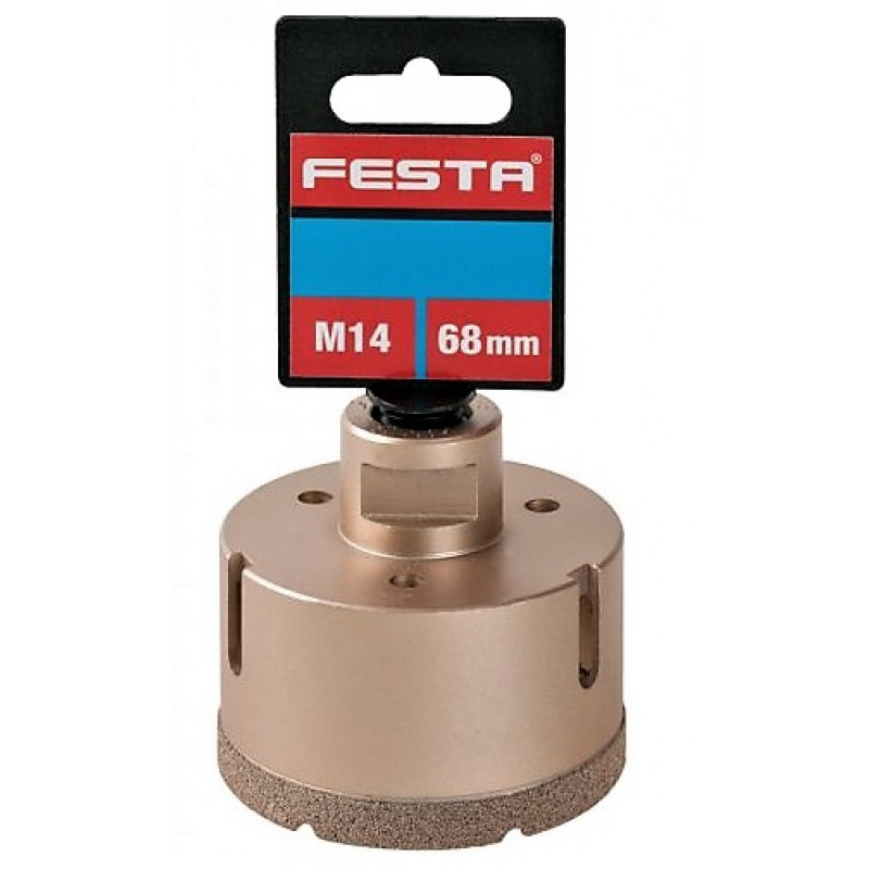 Dimanta kroņurbis 68MM M14  FESTA (Čehija)