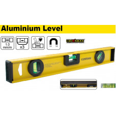 Līmeņrādis aluminija ar magnētu 1000 mm CROWNMAN