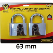 Piekaramā atslēga 63mm 2.gb ar vienādām 3 atslēgām