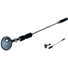 Magnētisks LED apgaismots PICK UP TOOL ar pārbaudes spoguli