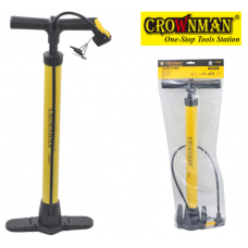 Metāla rokas sūknis - pumpis ar plastmasas rokturi 44x600 mm CROWNMAN