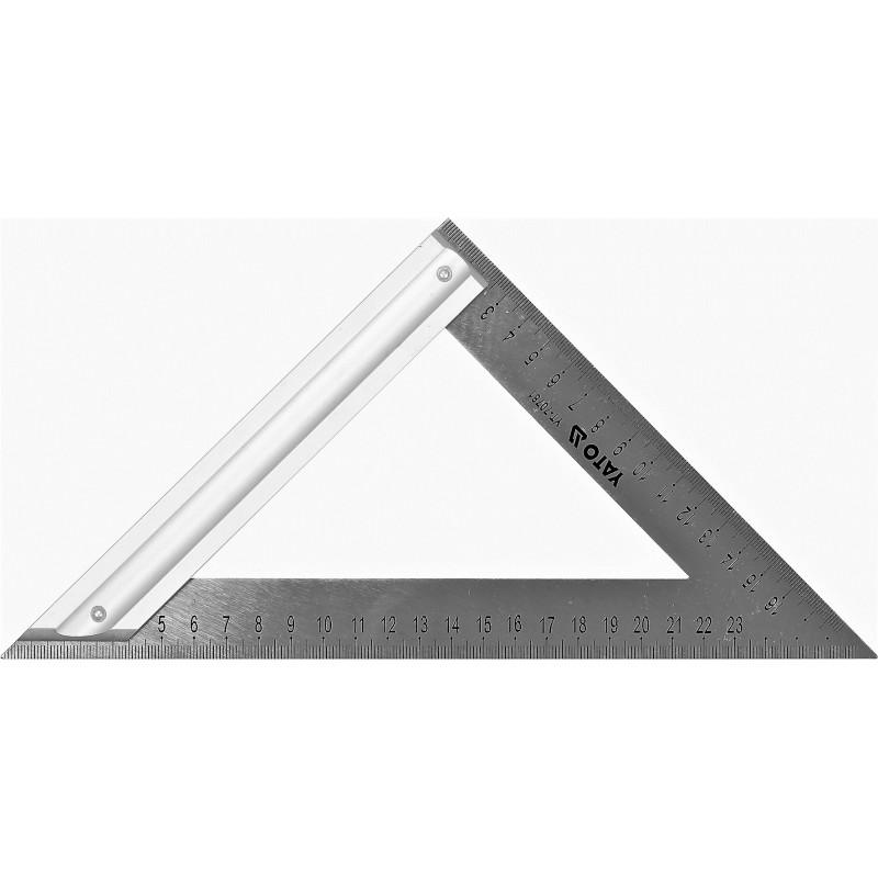 Trīstūris 170 mm ar rokturi INOX