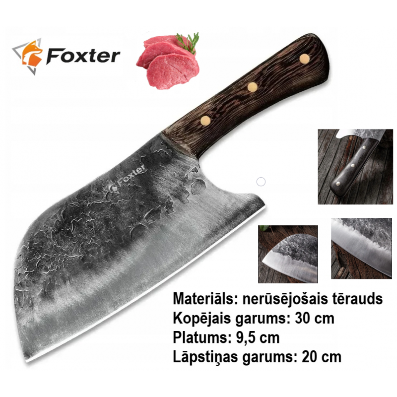 Šefpavāra nazis, ass, japāņu virtuves nazis, 30 cm FOXTER