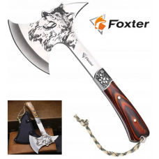 Cirvis Nazis Tomahawk Cirvis 32cm WOLF , ar futrāli FOXTER