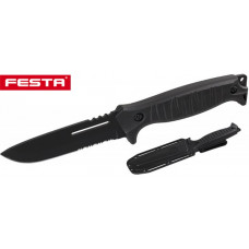 Medību-OUTDOOR  nazis no nerūsējošā tērauda 210 mm ar maksti