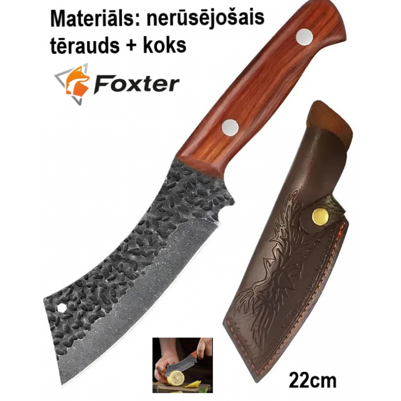 Pavāra, ass, japāņu virtuves nazis, 22 cm FOXTER