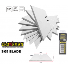 Trapecveida nažu asmeņi 31x61x19 mm 10 gab. SK5 0201002 CROWNMAN
