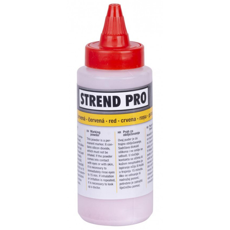Strend Pro 150 g, marķēšanas pulveris, sarkans