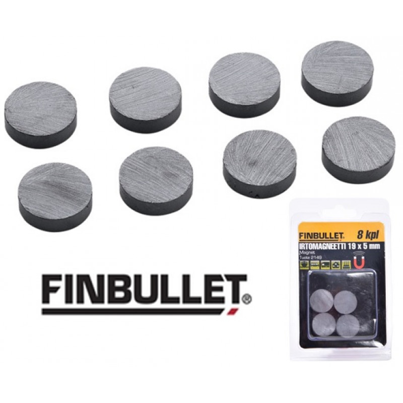 Magnētiņi 19*5mm/ 8gb FINBULLET