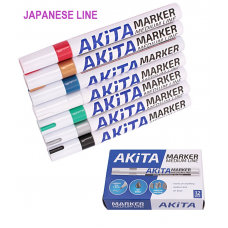Eļļas bāzes būvniecības marķieris AKITA JAPANESE LINE 
