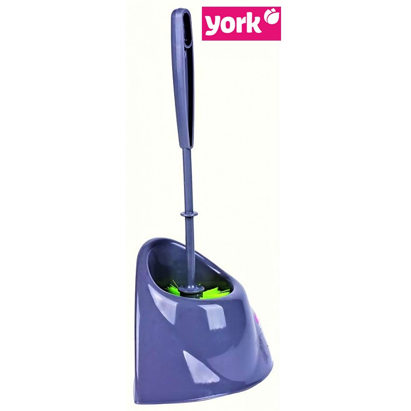 Tualetes komplekts York 064040, stūris, birste + turētājs