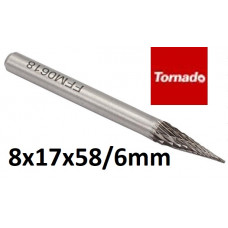 Tungsten rasp ¤ 8x17x58 / 6mm